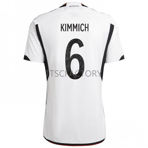 Njemačka Joshua Kimmich 6 Dres Domaći Svjetsko prvenstvo 2022 Kratkih Rukava Njemačka Joshua Kimmich 6 Dres Domaći Svjetsko prvenstvo 2022 Kratkih Rukava